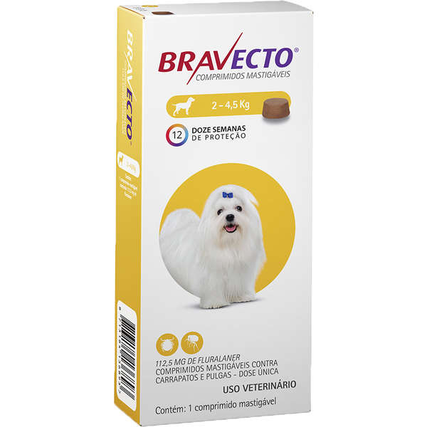 Bravecto Perro 2 - 1 Comprimido