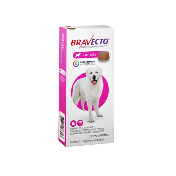 Bravecto Perro 40 - 1 Comprimido
