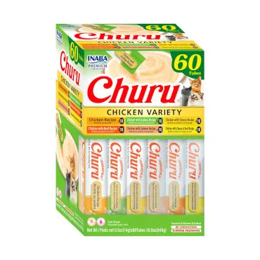 Caja Box Churu Cat Chicken Variedades 60 Unidades (USA682)