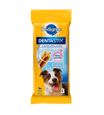Caja Pedigree Dentastix Razas Medianas 18 Unidades