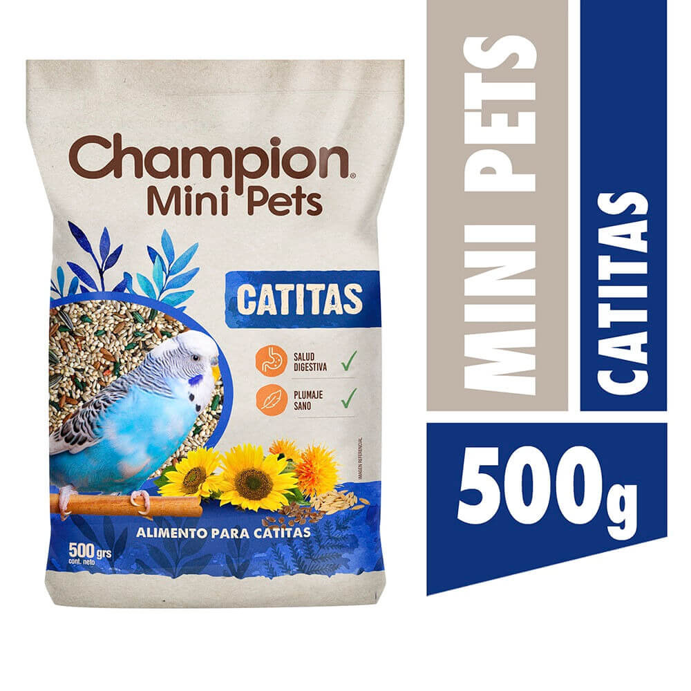 Alimento para Catitas Champion Mini Pets