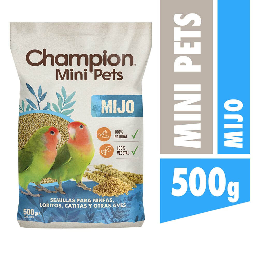 Alimento Mijo Champion Mini Pets