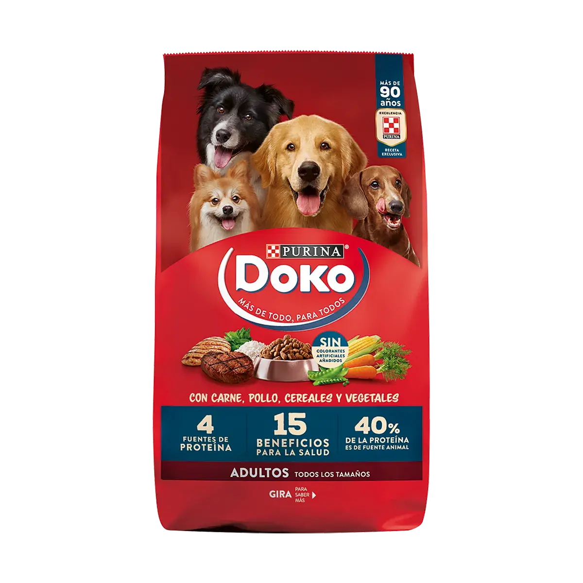 Alimento Perro Doko Carne Cereal