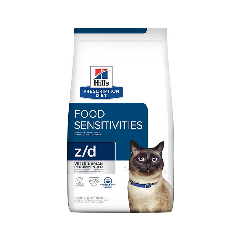 Hills Feline Z/D Skin Food Sensitives