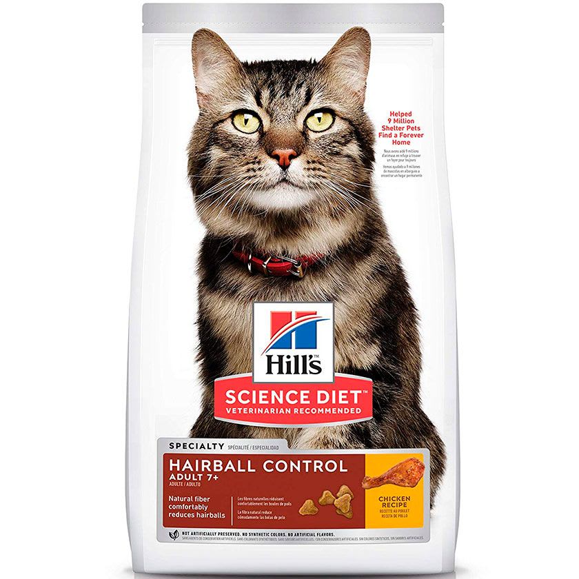 Hills Feline Mature 7+ Hair Ball
