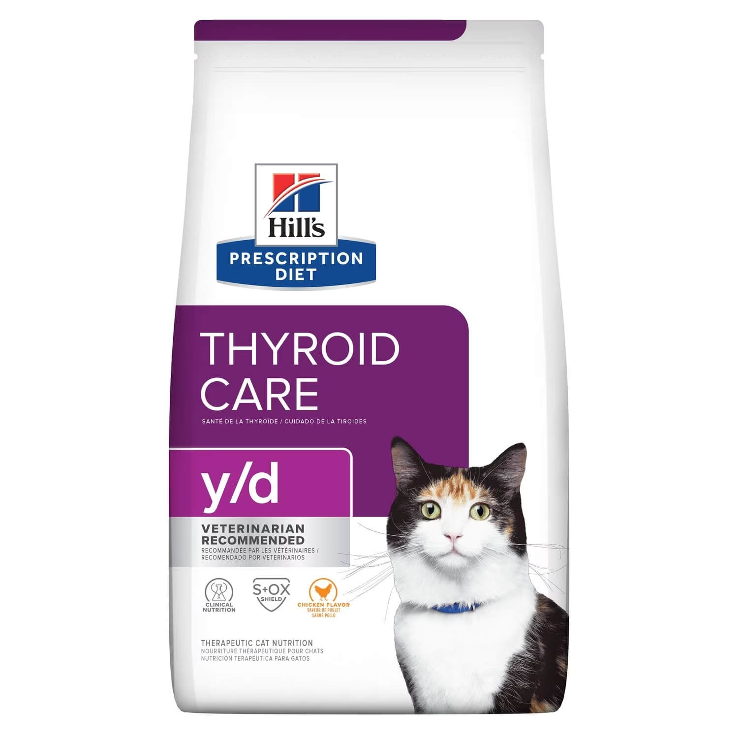 Hills Feline Y/D Thyroid Care