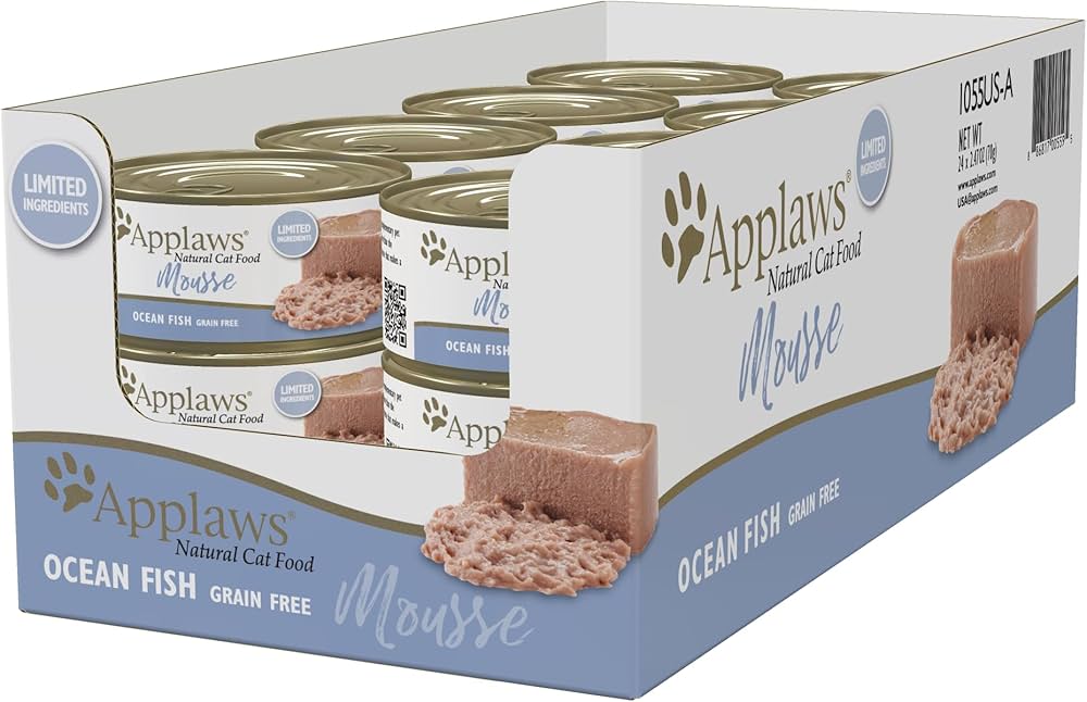 Display Lata Applaws Gato Pescado Azul 24 Unidades (1005LA-A)