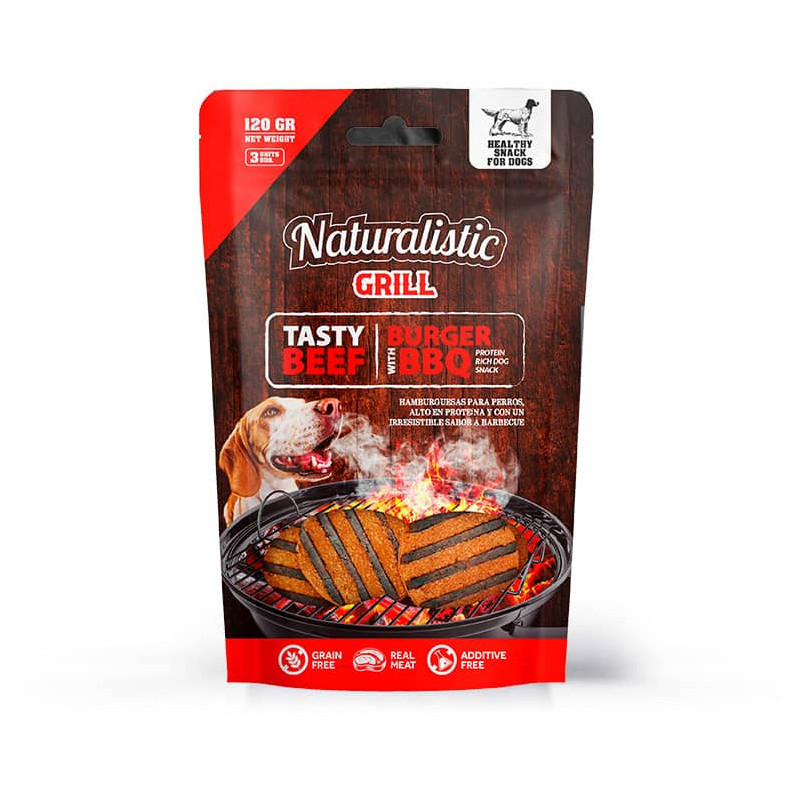 Naturalistic Snack Tasty Beef Burger BBQ