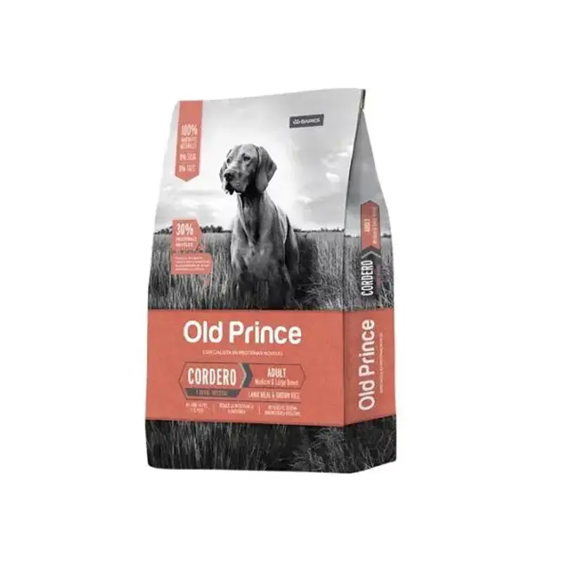 Old Prince Adulto Cordero Arroz