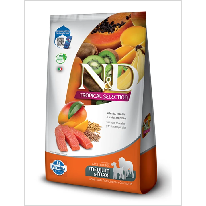 N&D Tropical Perro Medium Maxi Adulto
