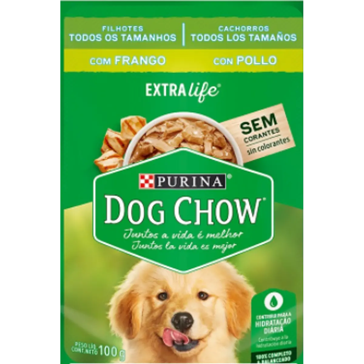 Sachet Dog Chow Cachorro Pollo 20 Unidades