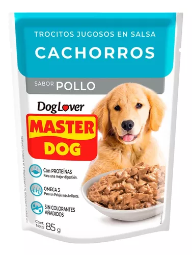 Sachet Master Dog Cachorro Carne 20 unidades