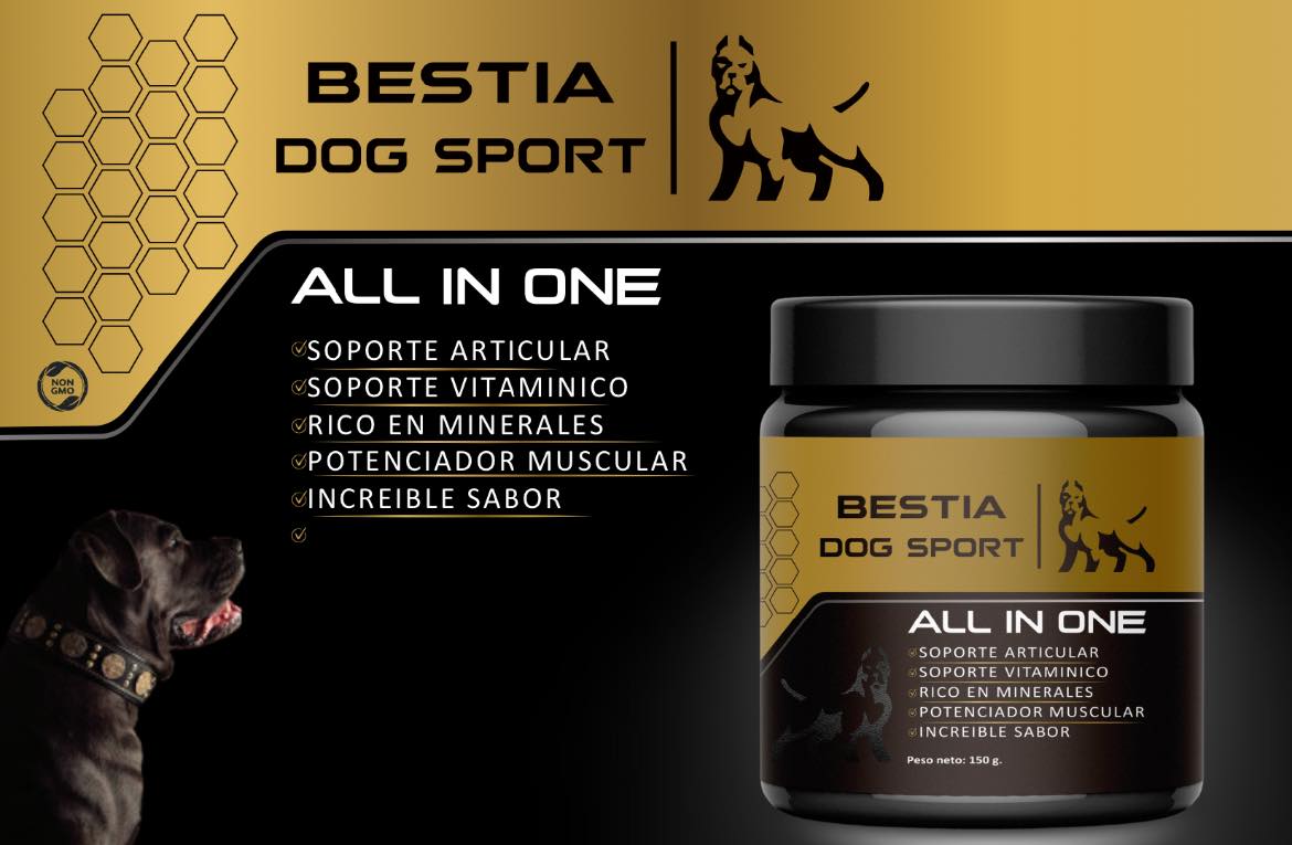 Suplemento Super Premium Bestia Dog Sport All in One