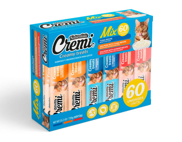 Naturalistic Cremi Box Sea 60 Unidades (2609) Grain Free