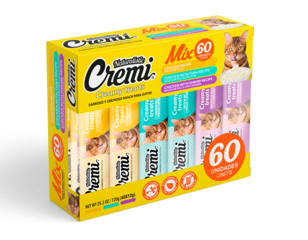 Naturalistic Cremi Box Chicken 60 Unidades (2593) Grain Free