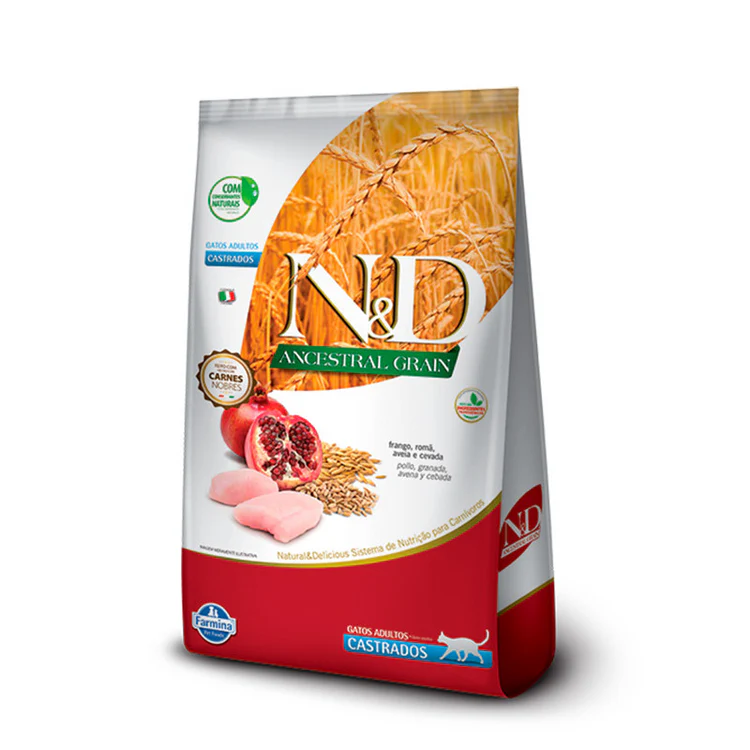 N&D Gato Adult Ancestral Frango Castrado
