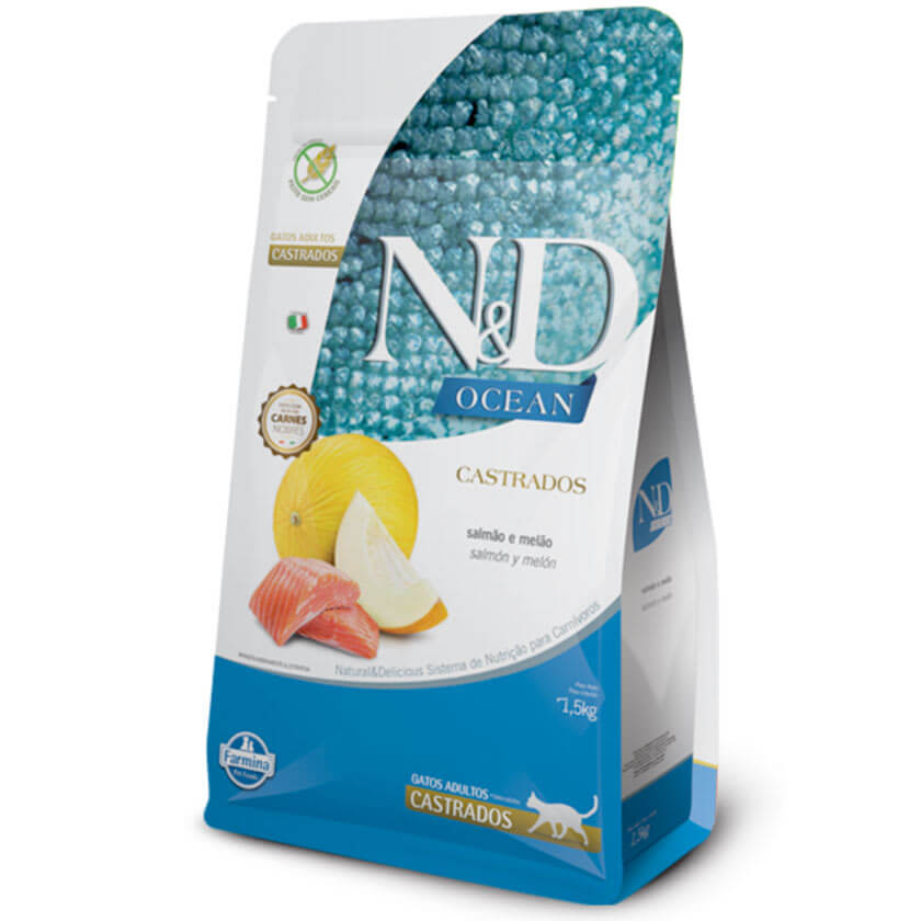 N&D Ocean Feline Castrado Salmon
