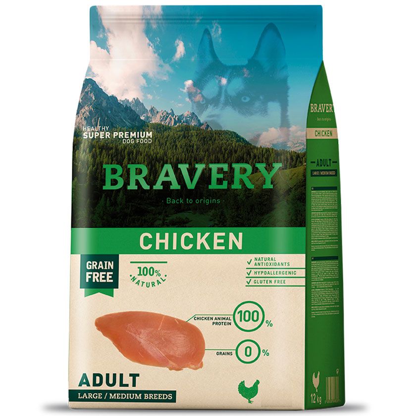 Bravery Chicken Adulto Large/Medium