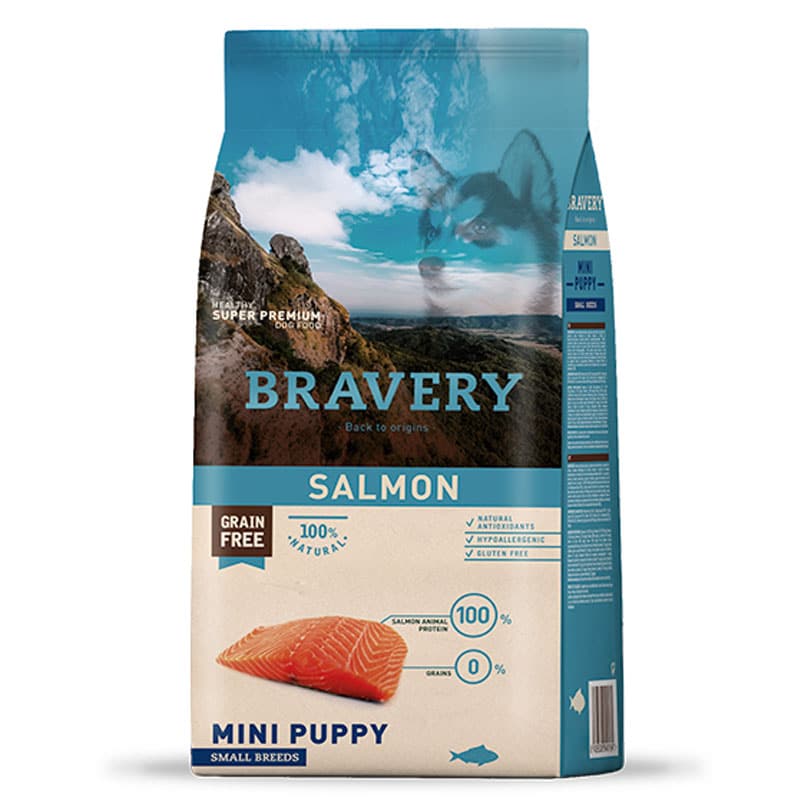 Bravery Salmón Mini Puppy Small Breeds