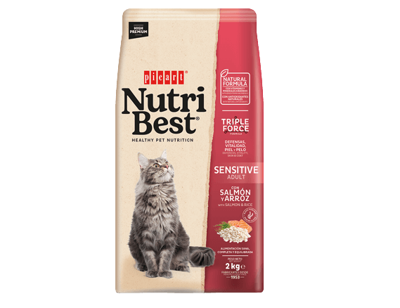 Nutribest Cat Adult Sensitive Salmon & Rice