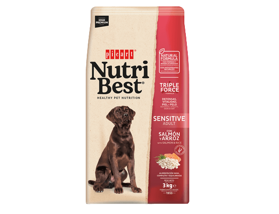 Nutribest Dog Adult Sensitive Salmon & Rice