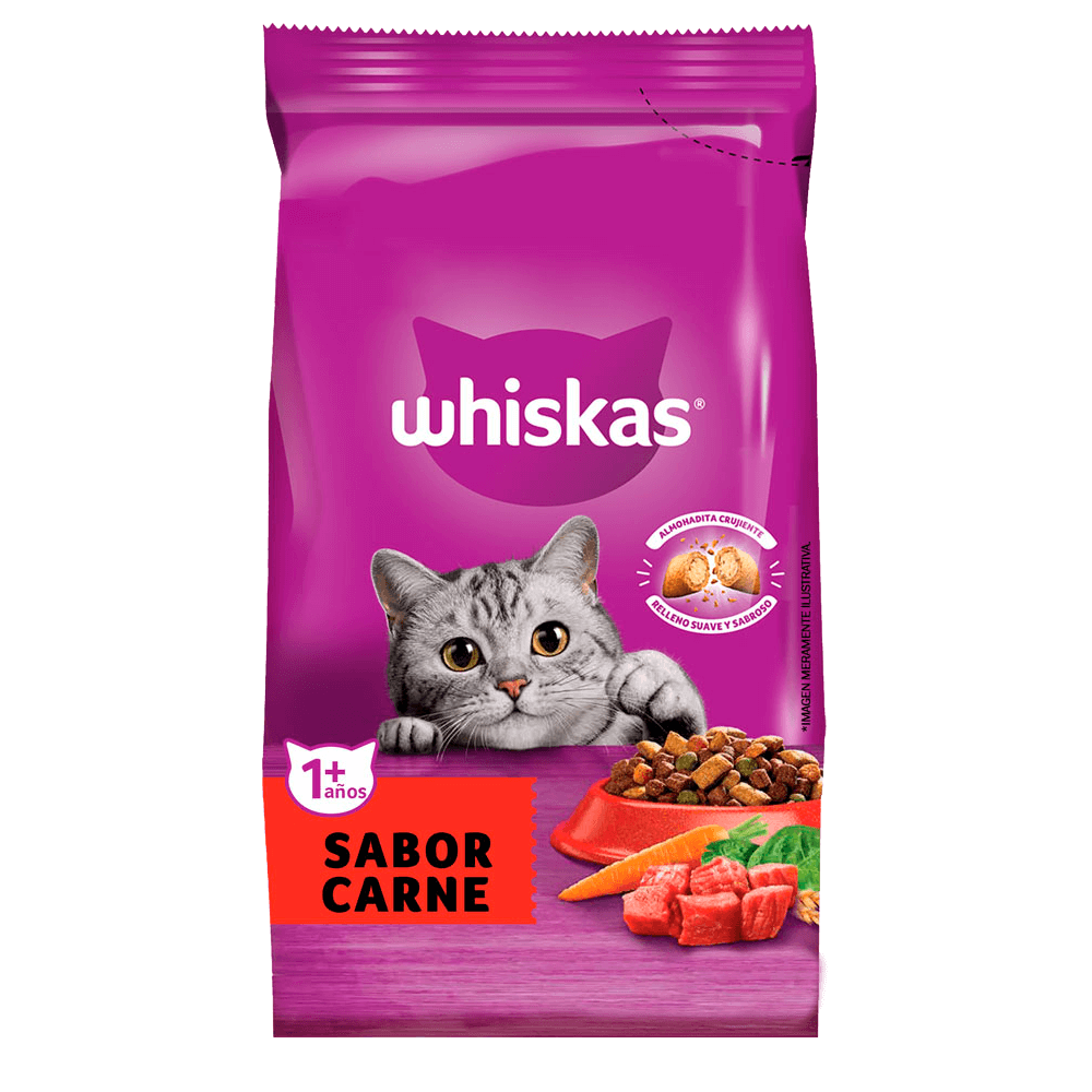 Alimento Gato Whiskas Carne