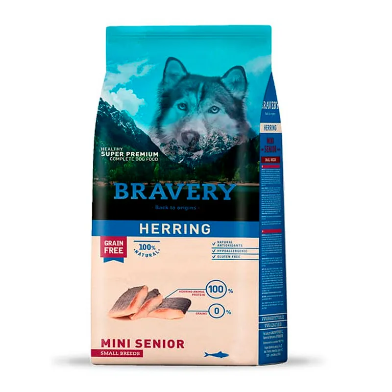 Bravery Herring Mini Senior Razas Pequeñas