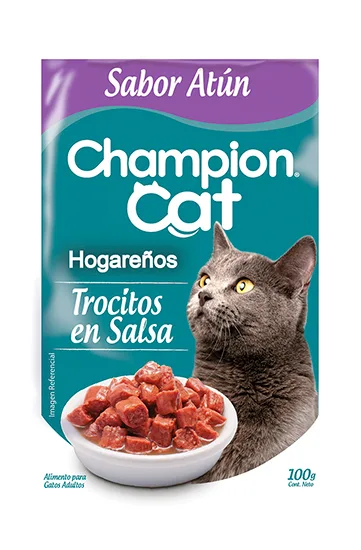 Sachet Champion Cat Indoor Atún 24x100gr