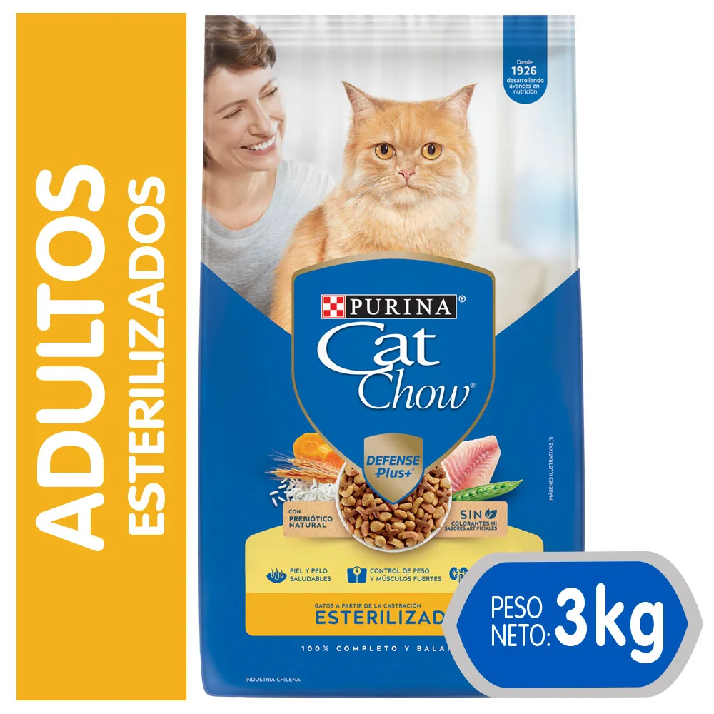 Cat Chow Esterilizado Defense Plus