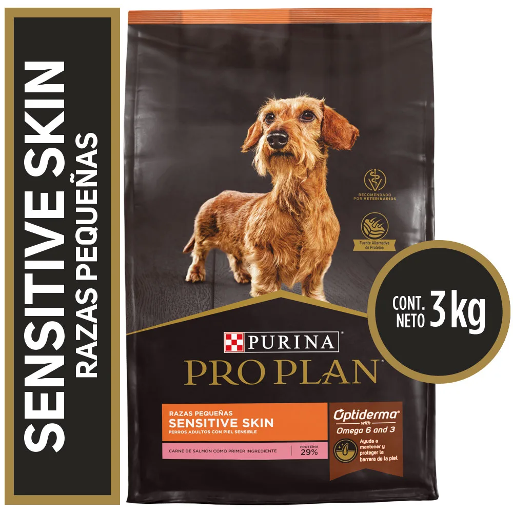 Pro Plan Sensitive Skin Salmón Razas Pequeñas