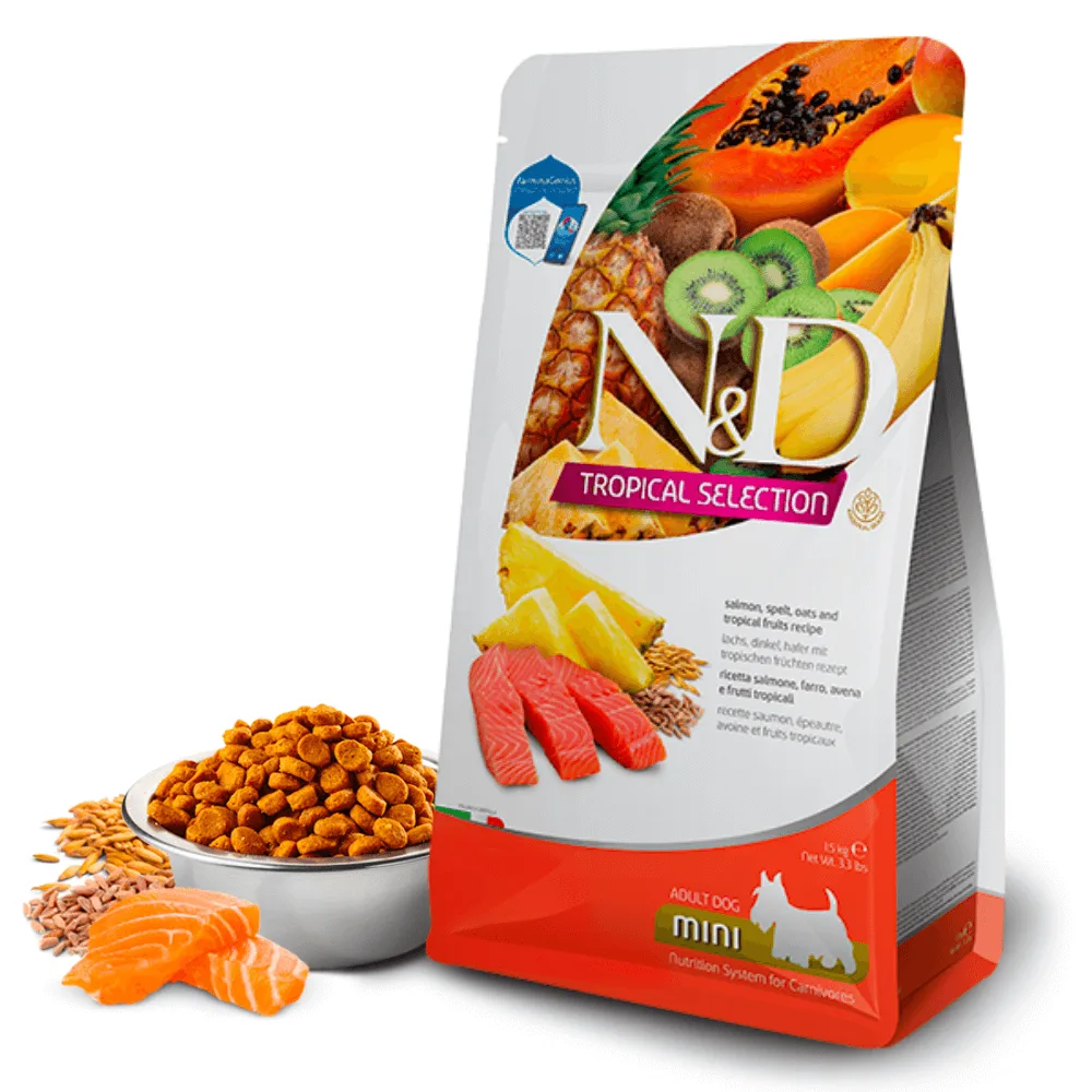 N&D Tropical Mini Adulto Salmón