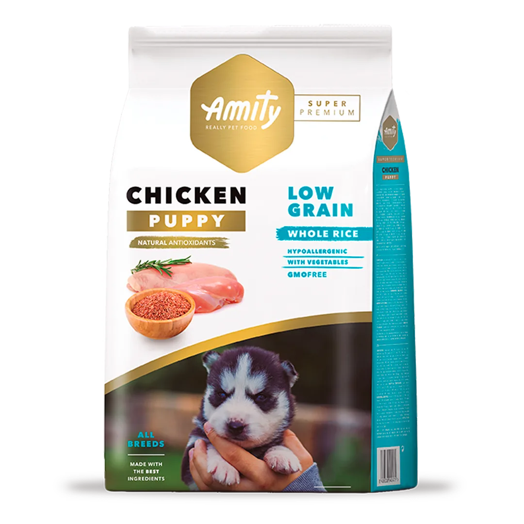 Amity Super Premium Low Grain Chicken Puppy