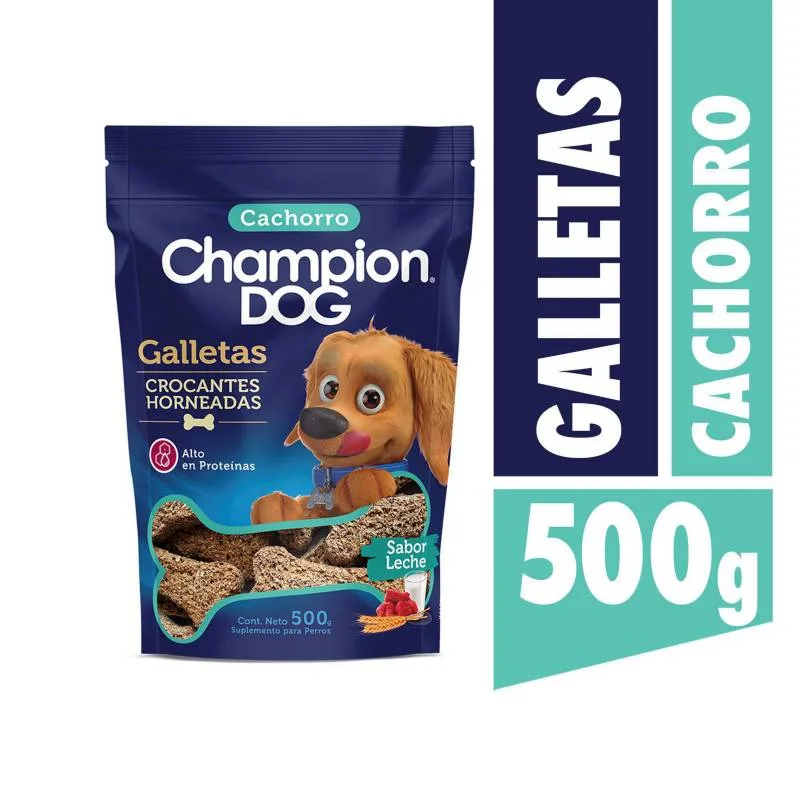 Caja Galletas Champion Dog Cachorro 12x500 Gr