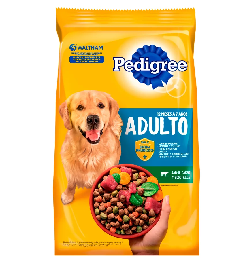 Pedigree Adulto Carne y Vegetales