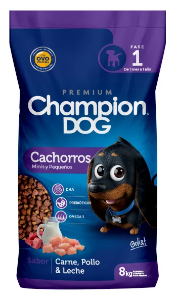 Champion Dog Cachorro Razas Pequeñas