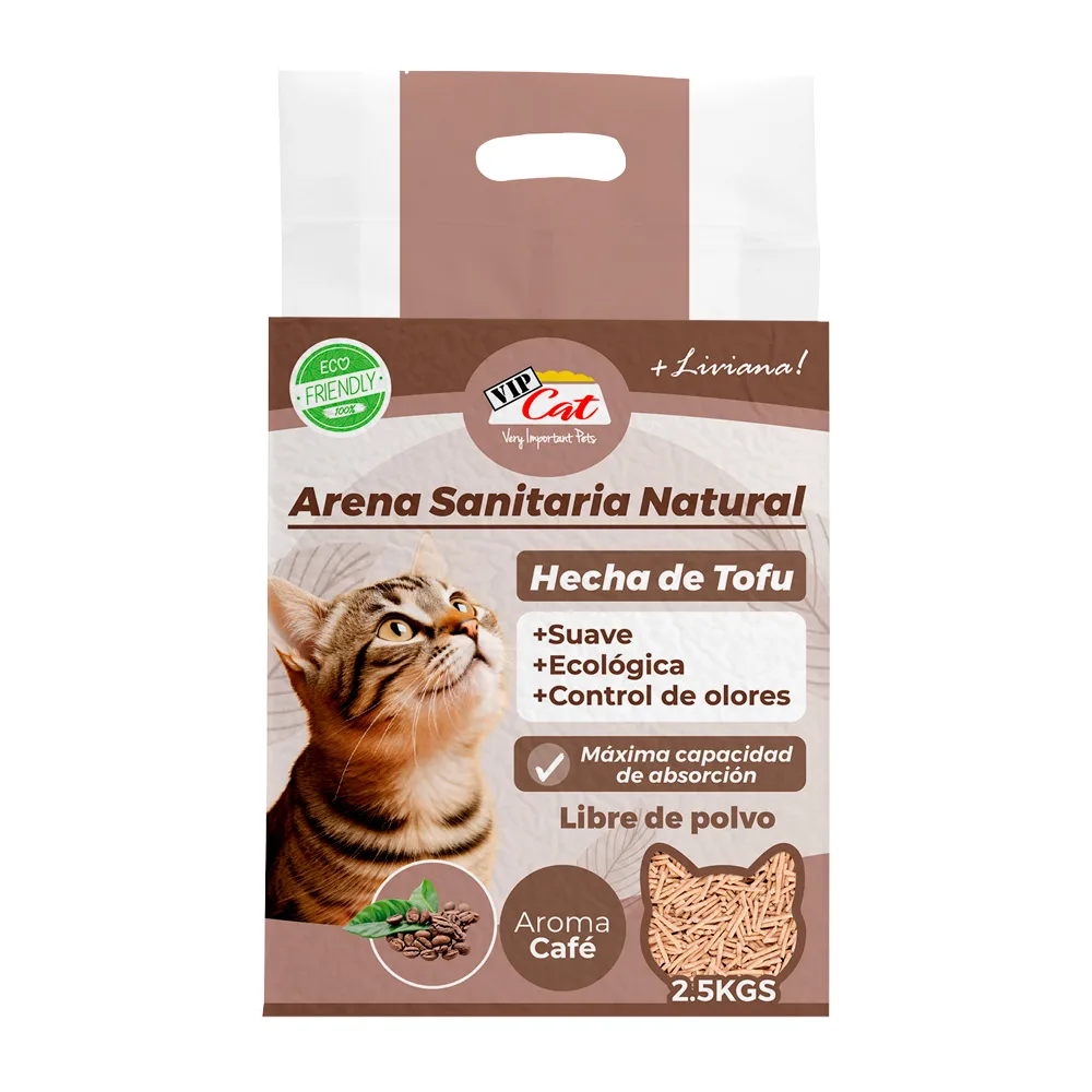 Arena VIP Cat Tofu Aglutinante Aroma Café