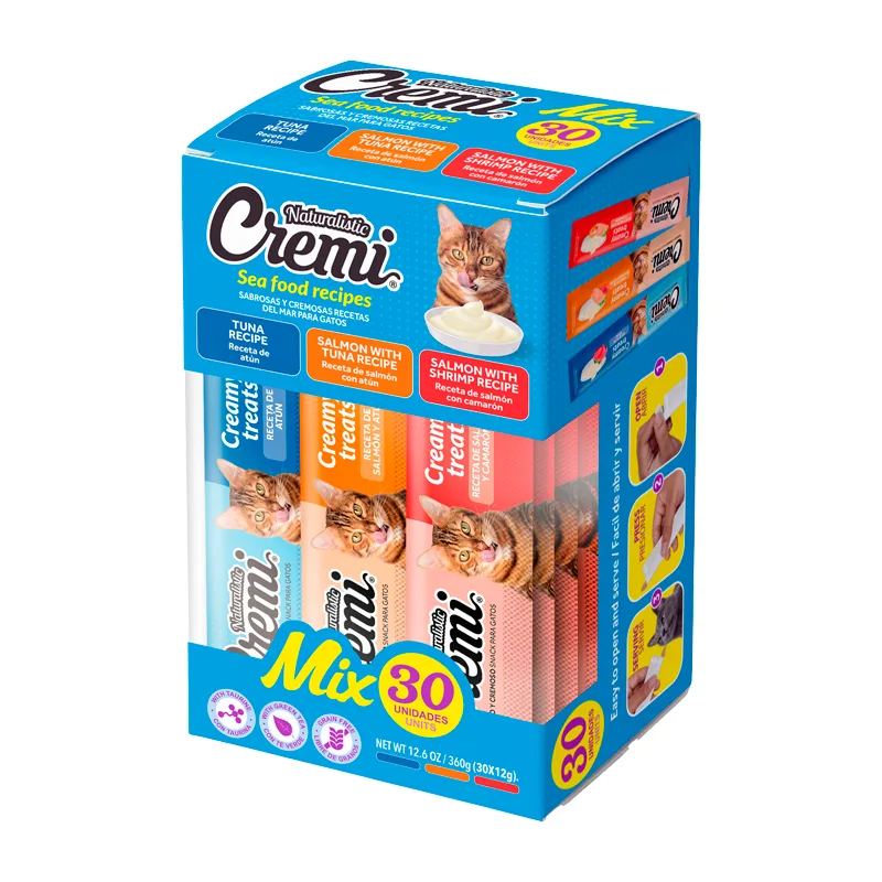 Naturalistic Cremi Box Sea Food Mix 30 Unidades (2623)