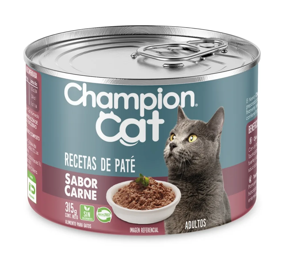Lata Champion Cat Carne 24x315gr
