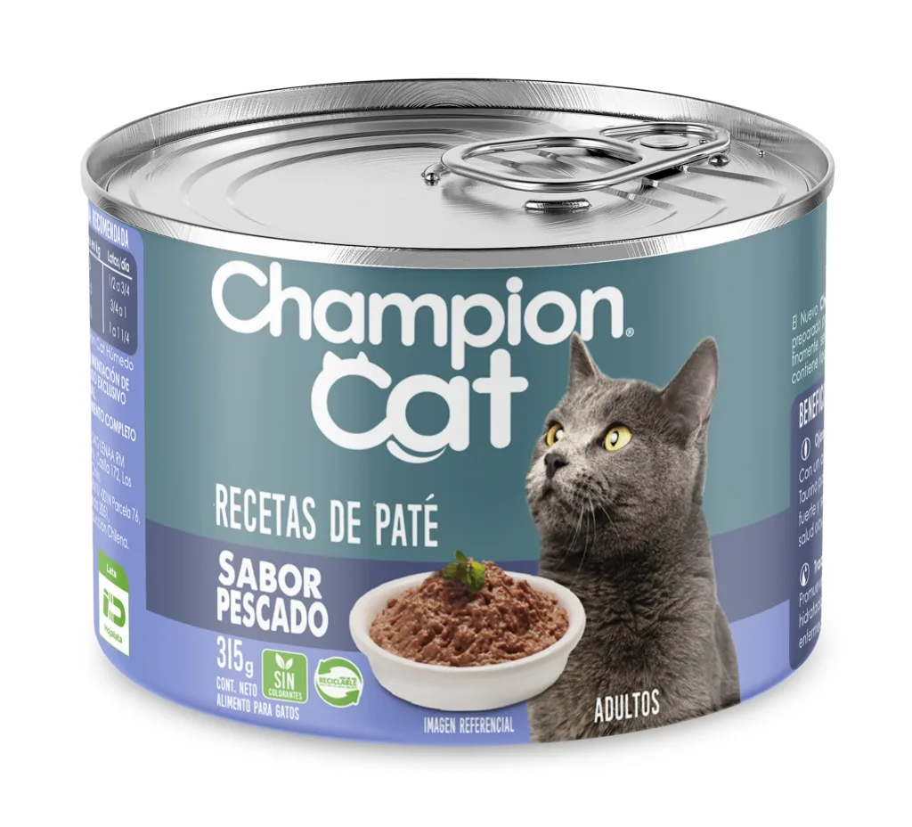 Lata Champion Cat Pescado 24x315gr
