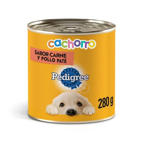 Lata Pedigree Cachorro Junior 24 Unidades
