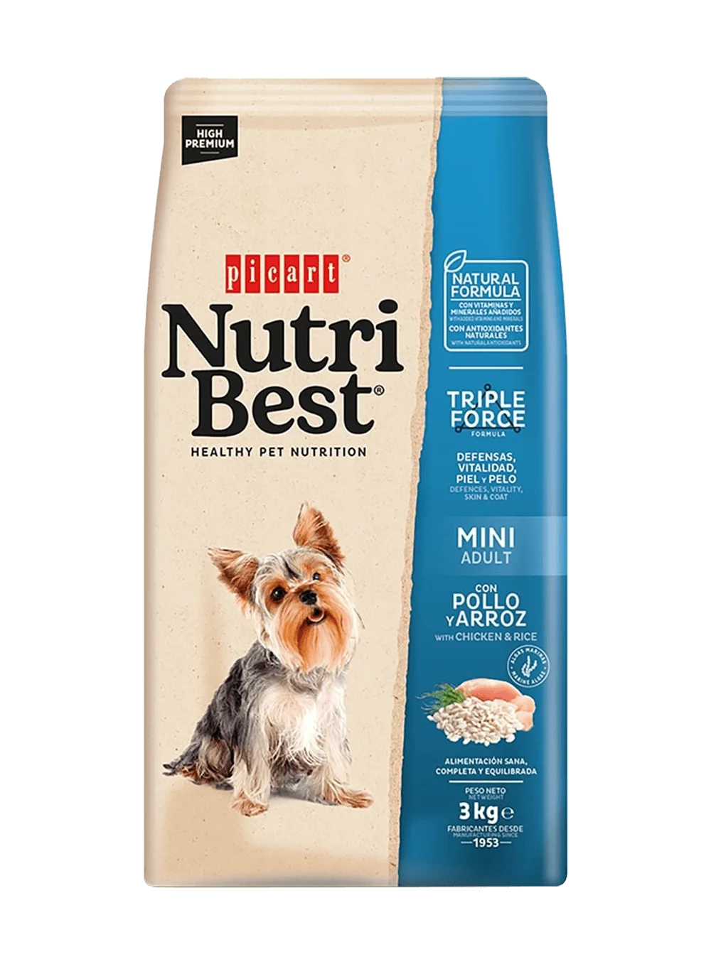 Nutribest Dog Mini Adult Chicken & Rice