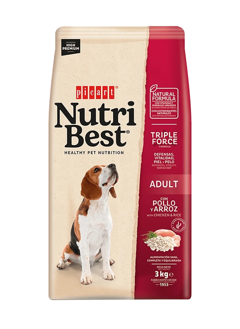 Nutribest Dog Adult Chicken & Rice