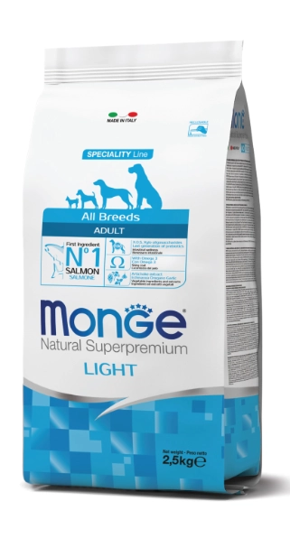 Alimento Para Perros Monge All Breed Adult Light Salmon And Rice