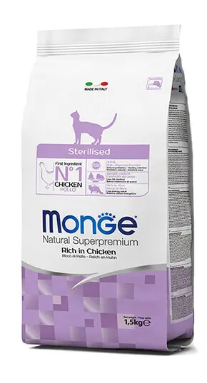 Alimento Monge Gato Sterilised Chicken