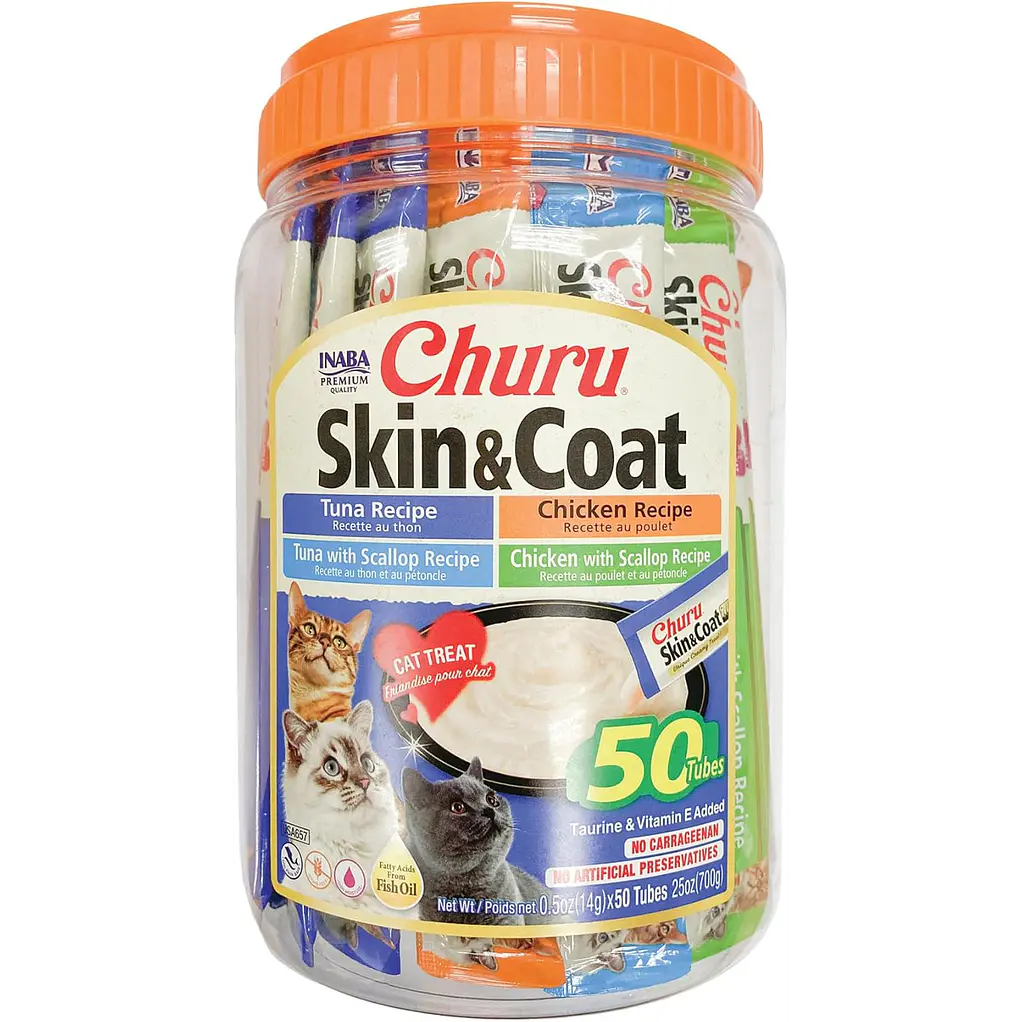 Pote Churu Cat Skin&Coat 50 Uni