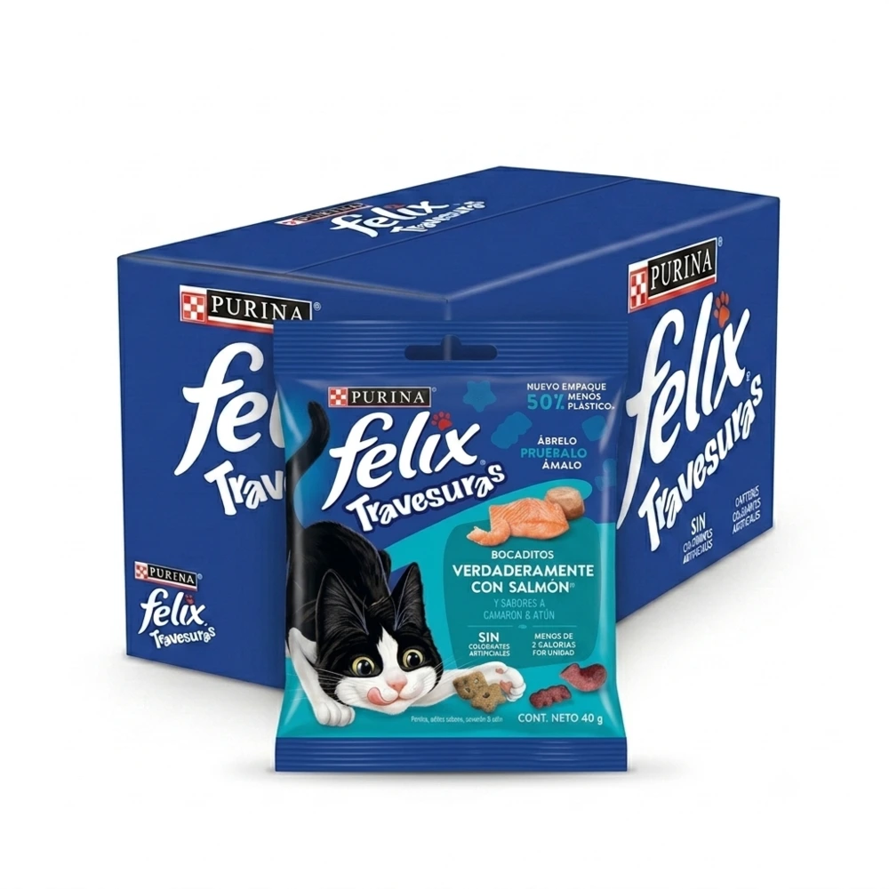 Caja Travesuras Bocaditos Salmon 15X
