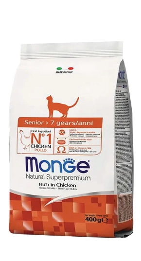 Alimento Monge Gato Senior Chicken