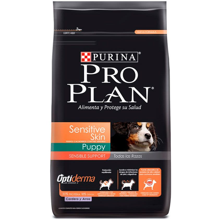 Pro Plan Puppy Sensitive Skin Cordero Todas Las Razas