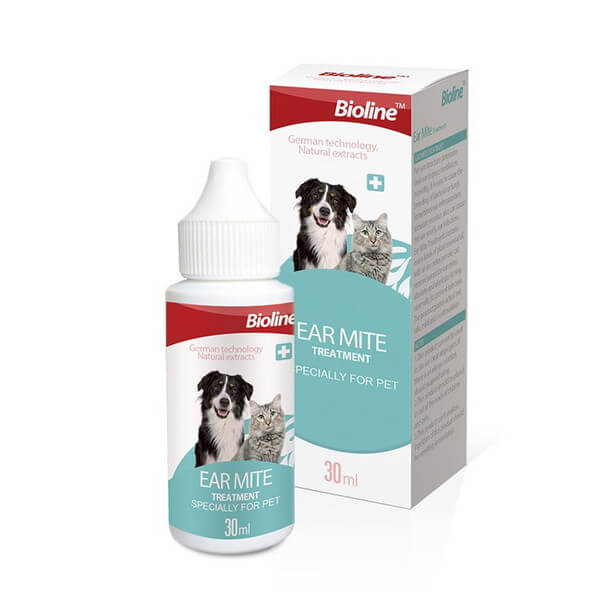 Bioline Aceite Para Ácaros de Oído Perro y Gato