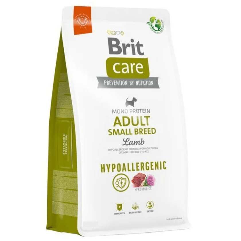 Brit Care Dog Adult Small Breed Lamb & Rice Hypoallergenic